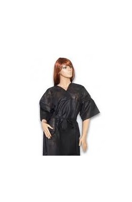 Kimono desechable negro